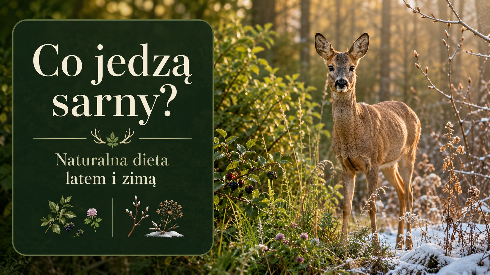 Co jedzą sarny