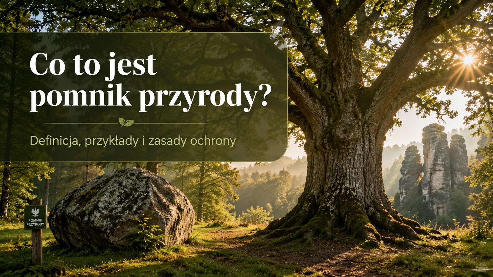 Co to jest pomnik przyrody