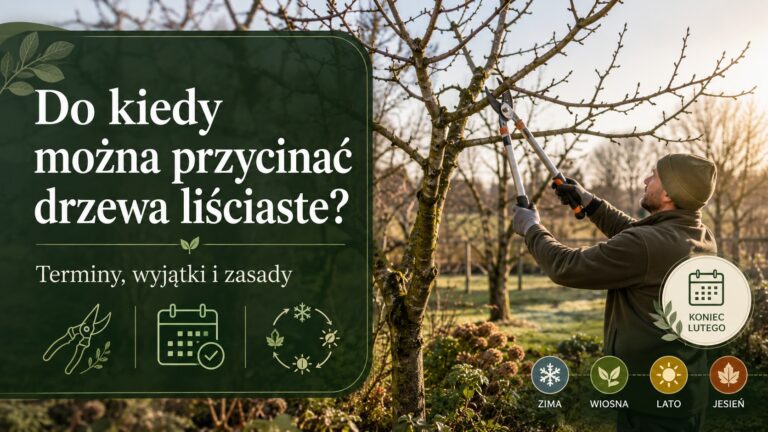 Do kiedy można przycinać drzewa liściaste