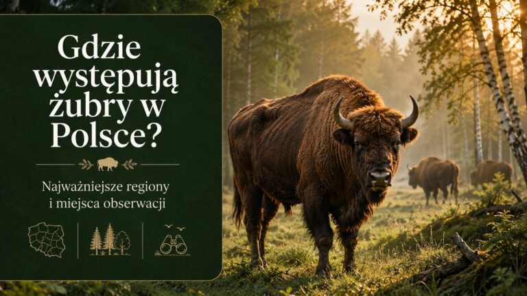 Gdzie występują żubry w Polsce