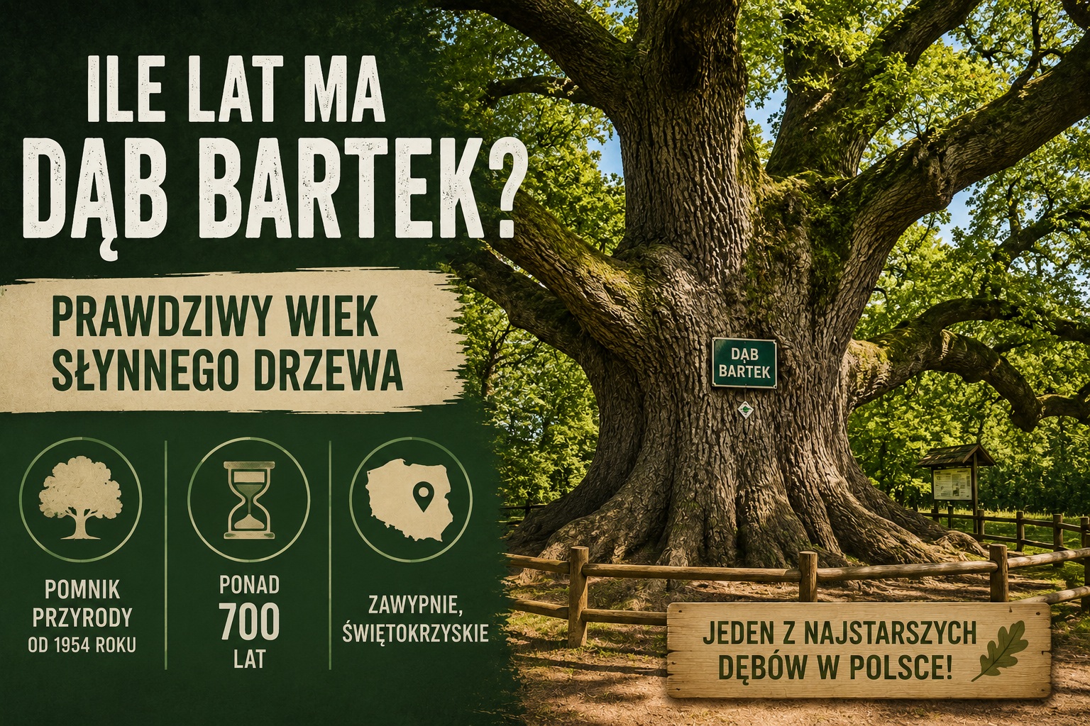 Ile lat ma Dąb Bartek