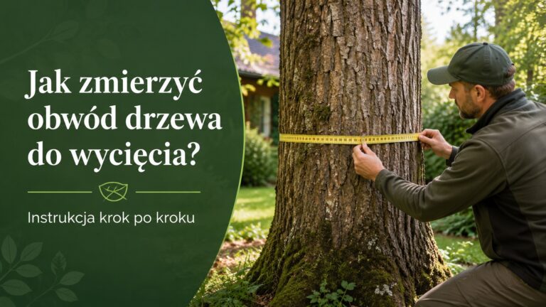 Jak zmierzyć obwód drzewa do wycięcia